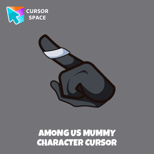Among Us Mummy Character cursor
